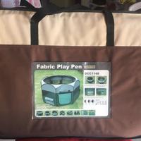 Recinto in nylon per cuccioli