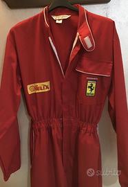 Tuta shell helix x ferrari vintage nuova mai usata