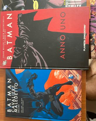 Batman Anno Uno e Cavaliere Maledetto deluxe