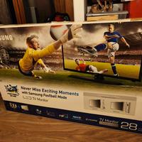 televisore/monitor PC Samsung, led, 28 pollici
