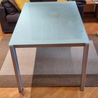 Tavolo Calligaris in cristallo