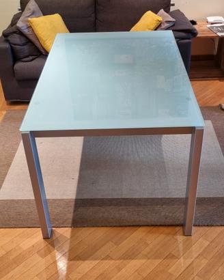 Tavolo Calligaris in cristallo