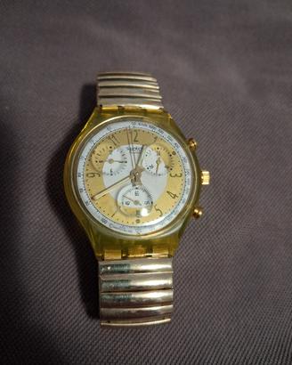 Orologio Swatch Chrono Golden Globe
