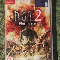 aot 2 final Battle Nintendo switch 