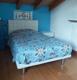 LETTO UNA PIAZZA E MEZZO + MATERASSSO + RETE DOGHE