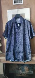 Camicia uomo animalier maculata