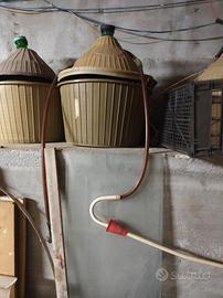 Damigiane in vetro da 50 lt