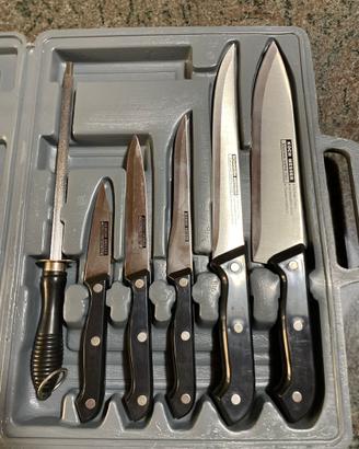 Set coltelli da cucina acciaio inox - NUOVI