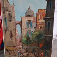Città dipinta a mano 