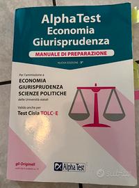 AlphaTest Economia Giurisprudenza