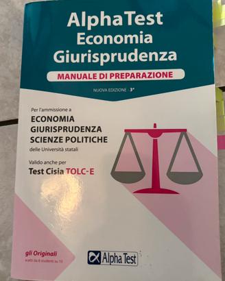 AlphaTest Economia Giurisprudenza