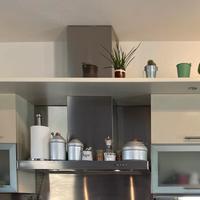 Cappa aspirante in acciaio inox a T: 90 cm