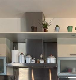 Cappa aspirante in acciaio inox a T: 90 cm