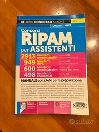 Manuale Simone concorsi RIPAM assistenti