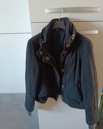 Giubbino ai fianchi grigio scuro TG 44