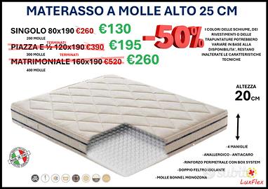 Materasso a molle tradizionale 20 cm