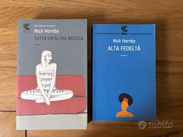 Set 2 romanzi di Nick Hornby