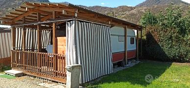 Roulotte con veranda