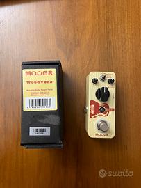 Pedale Mooer Woodverb Reverb per Chitarra
