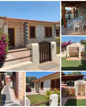 PORTO PINO villetta bifamiliare giardino e veranda