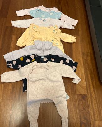 Body-felpe-pantalone e felpa neonata