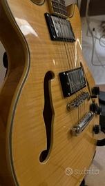 Chitarra semiacustica PASADENA  (acero fiammato)
