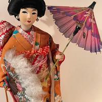 Bambola vintaga Geisha Giappone anni 60 70
