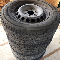 Gomme+cerchi R/16 invernali per furgone e caravan