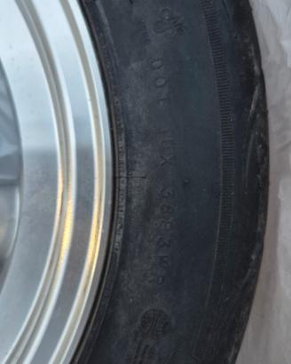 n. 4 cerchi in lega completi di gomme per volkswa
