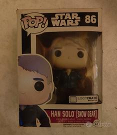 Funko Pop! di Star Wars, specificamente Han Solo 