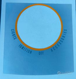 adesivo tachimetro fat boy 1990 Grey Ghost 