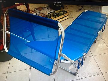 Lettino mare nuovo mai usato
