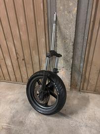 Forcella + cerchio aprilia sr