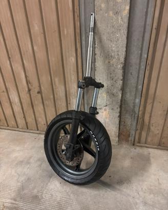 Forcella + cerchio aprilia sr