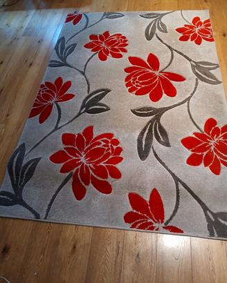 Tappeto 160x230 cm Asiatic MODA - Beige/Rosso