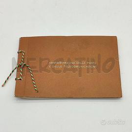 LIBRETTO FRANCOBOLLI POSTE E TELECOMUNICAZIONI
