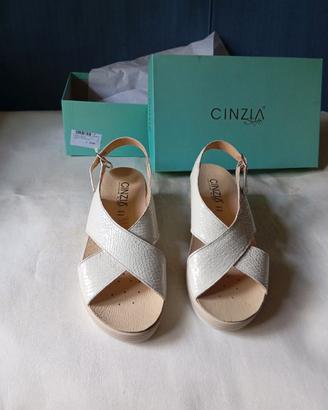 Sandali da donna, CINZIA Soft, in pelle numero 39