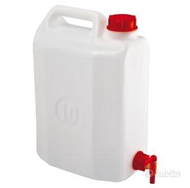 Tanica con rubinetto in plastica