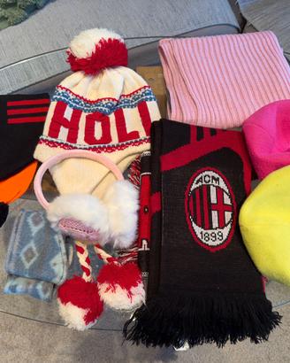 Sciarpe, cuffie in lana, pile  Bimbi/ragazzi