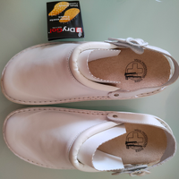 Ciabatte vera pelle suola gomma antiscivolo