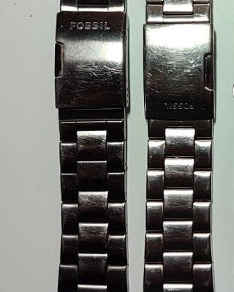 Cinturino Fossil acciaio 24 mm cinghietta