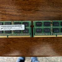8GB (2x4GB) DDR3L 1600MHz Micron PC3L-12800S CL11