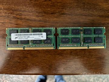 8GB (2x4GB) DDR3L 1600MHz Micron PC3L-12800S CL11