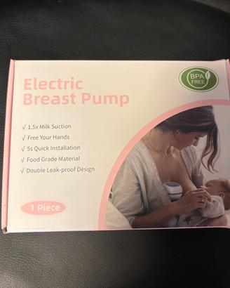 Tiralatte elettrico indossabile portatile