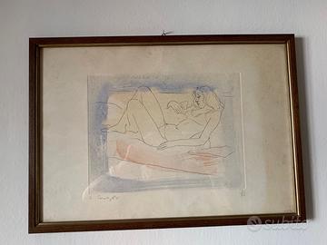 Acquerello del pittore Ceregato