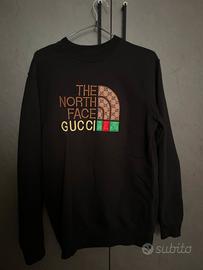 Felpa the north face guci