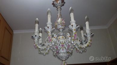 Lampadario capodimonte