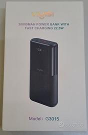 powerbank nuovo mai usato
