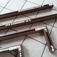 Binari in legno per Tende