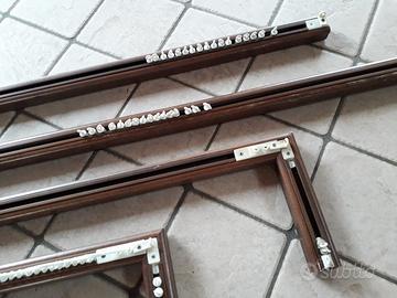 Binari in legno per Tende